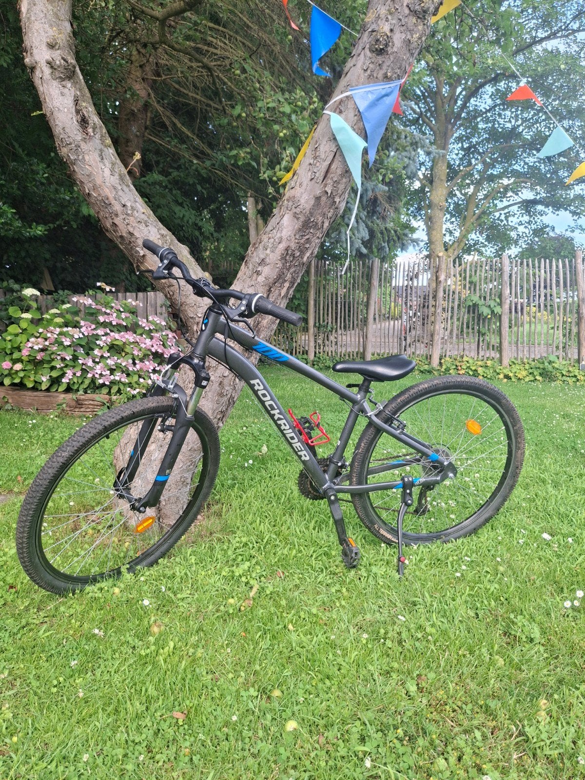 Rockrider mountainbike, maat S (150-164 cm), prima staat, Hardtail, Zo goed als nieuw, Schijfrem, Ophalen