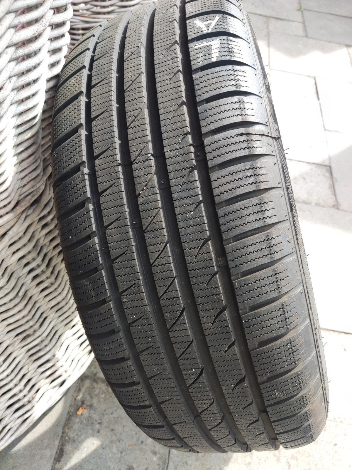 Velgen met winterbanden Mondeo 2009 NIEUWSTAAT 215/55 R16, 16 inch, Banden en Velgen, Personenwagen, Gebruikt