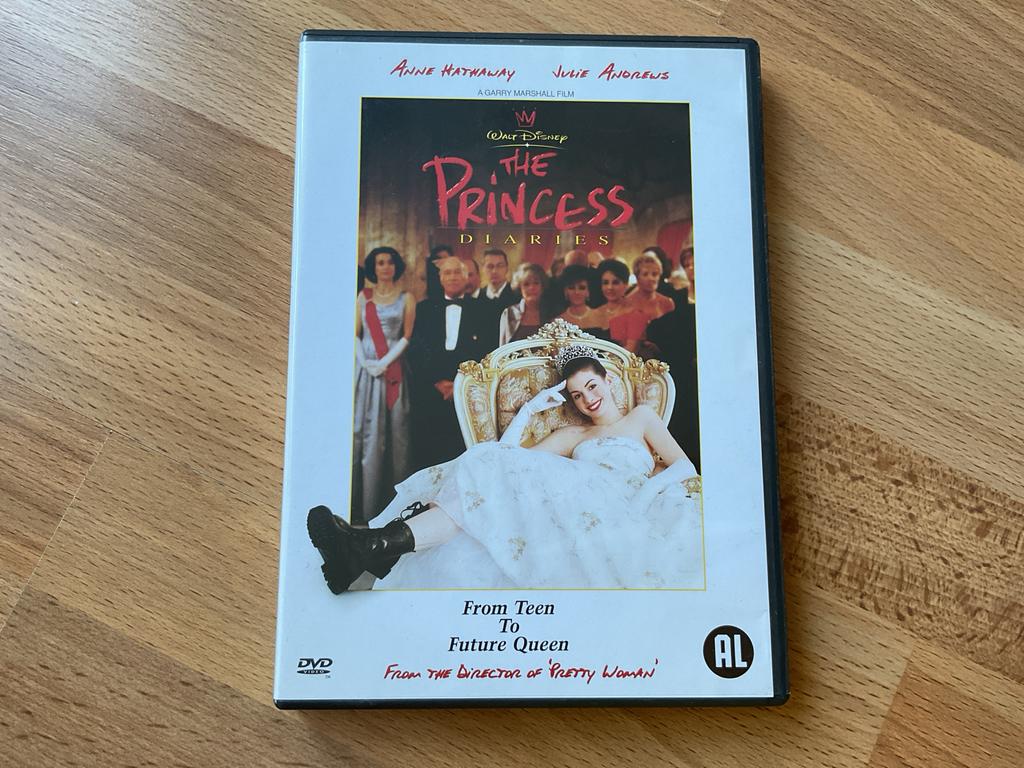 The Princess Diaries DVD - Disney Film met Anne Hathaway, Alle leeftijden, Ophalen of Verzenden, Gebruikt, Drama