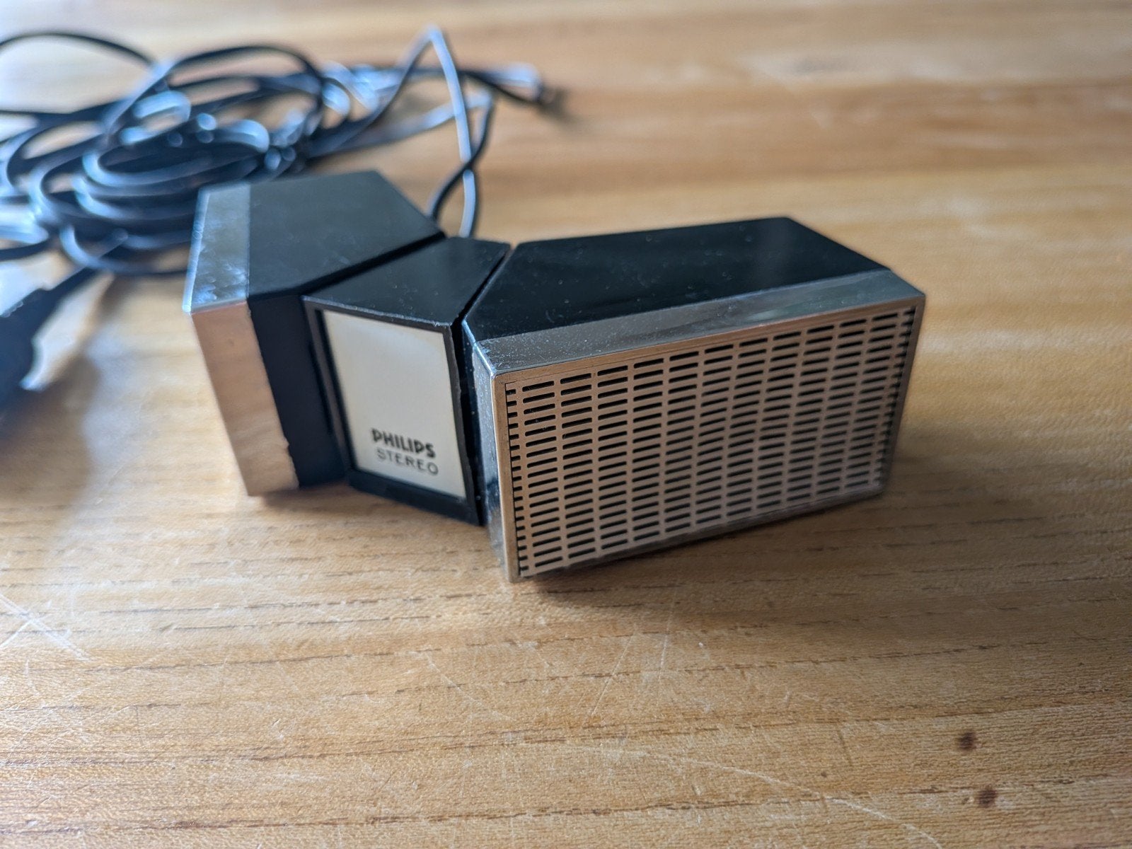Retro stereo microfoons Philips, Ophalen of Verzenden