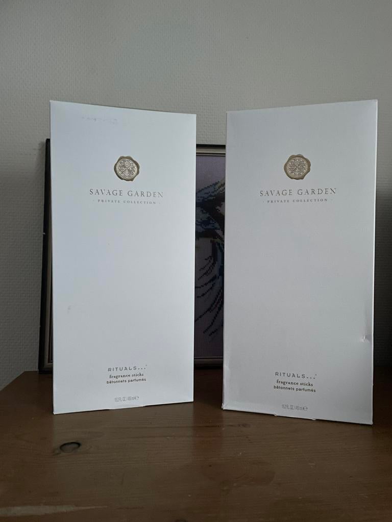 Nieuw Rituals savage garden geurstokjes wit 450 ml, Overige materialen, Wit, Nieuw, Ophalen of Verzenden
