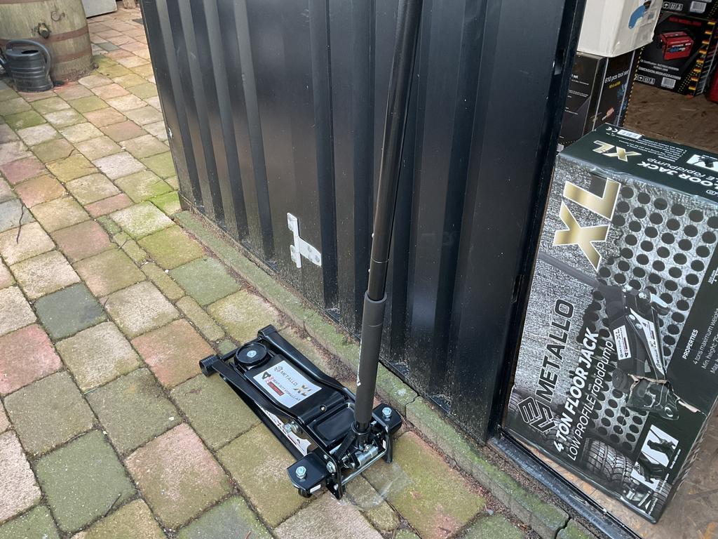 Hydraulische garagekrik 4 ton, Auto diversen, Krikken, Ophalen, Nieuw, Hydraulisch, Garagekrik