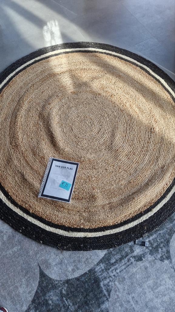 Jutte karpet lifestyle - rond, Ophalen of Verzenden, Nieuw, Rond