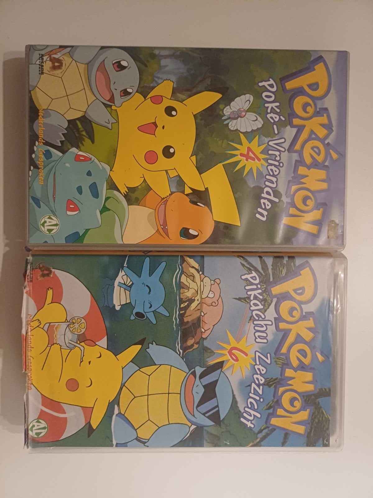 Stel pokemon DVD’s en vhd banden, Cd's en Dvd's, Ophalen of Verzenden, Gebruikt, Verhaal of Sprookje