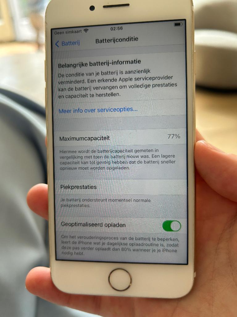 iPhone 7 goud, Gebruikt, 77 %, Ophalen of Verzenden, 64 GB
