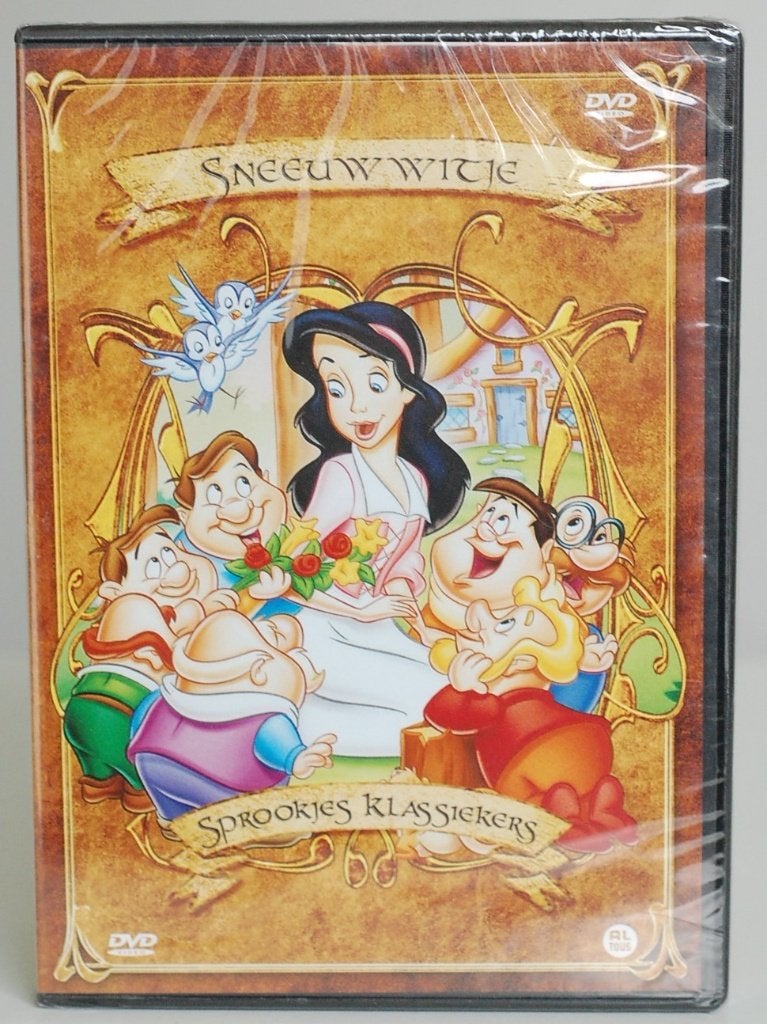 Sneeuwwitje - Sprookjes Klassiekers DVD Nieuw in verpakking, Verzenden, Alle leeftijden, Nederlands, Sprookjes