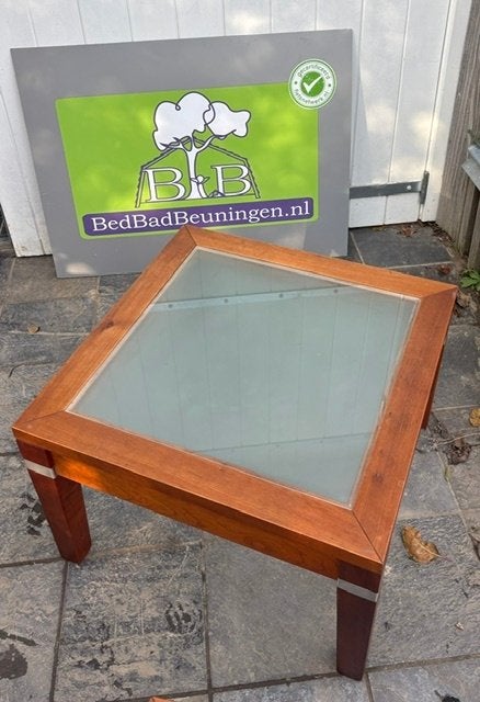 drie mooie bijzettafel, bijzettafels, tafel, Minder dan 55 cm, Vierkant, Zo goed als nieuw, Modern