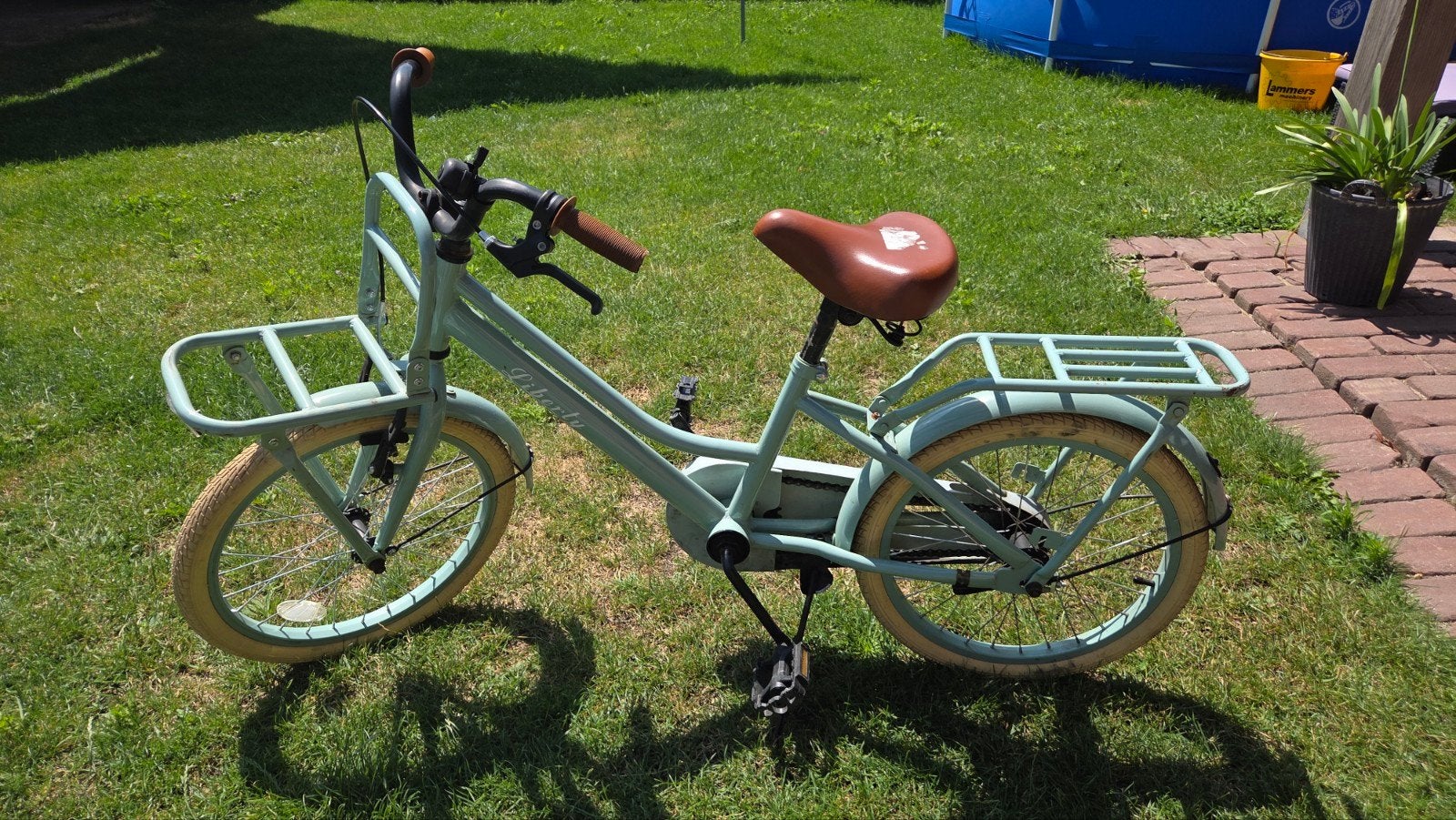 Gebruikte kinderfiets 4-7 jaar, Spirit Libero, 16 inch, Ophalen, Terugtraprem, Spirit, 16 tot 20 inch