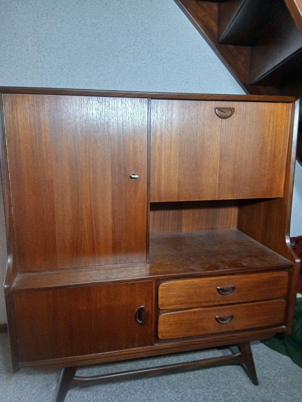 vintage design highboard kast Louis van Teeffelen Webe 1960, Huis en Inrichting, Ophalen of Verzenden