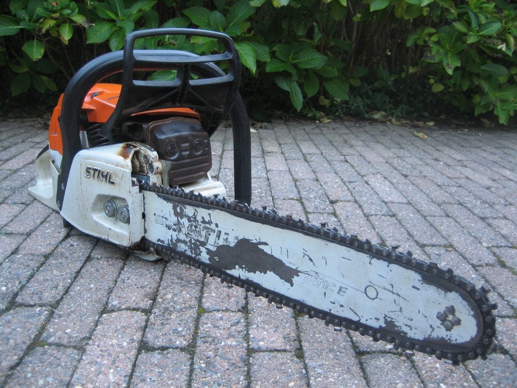 Stihl MS261 Kettingzaag Motorkettingzaag Benzine, Tuin en Terras, Ophalen, Gebruikt, Overige soorten, Stihl