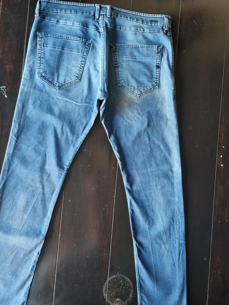 ZGAN DIESEL TEPPHAR SLIM CARROT STRETCH JEANS SIZE 36/32!!, W36 - W38 (confectie 52/54), Diesel, Blauw, Ophalen of Verzenden