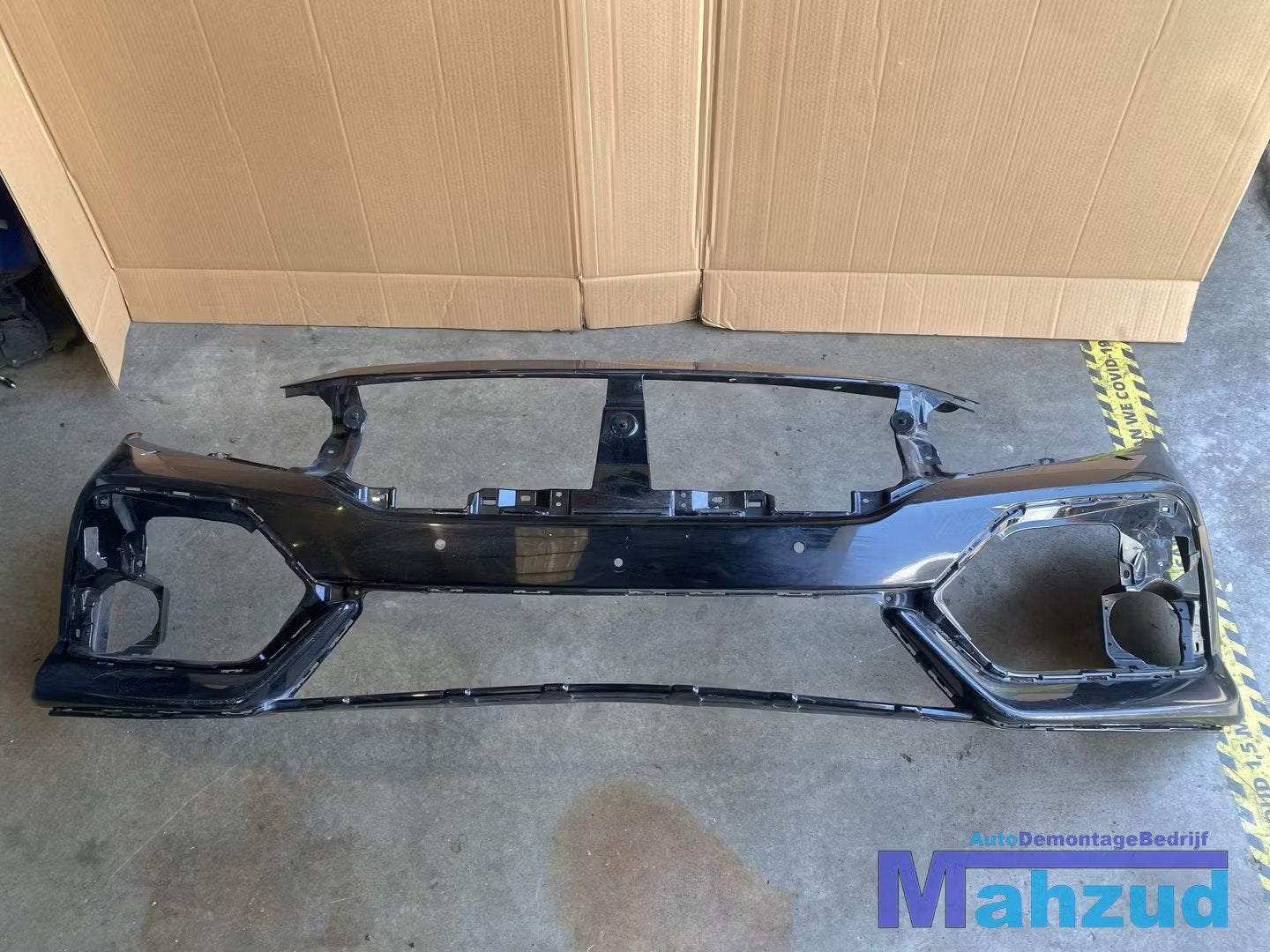 HONDA CIVIC X 10 FK6/7/8/9 Zwart voorbumper 2017-2021, Gebruikt, Voor, Info@honda.co.jp, Ophalen of Verzenden