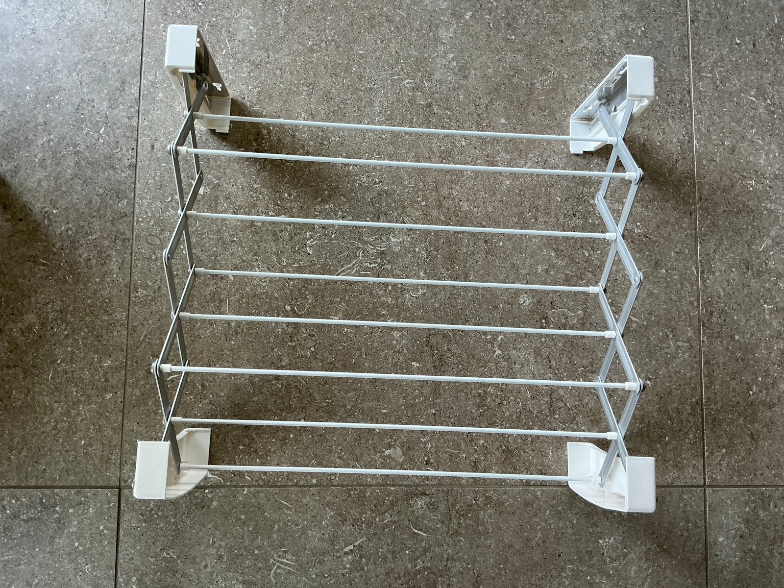 Leifheit Teleclip 60 inklapbaar wanddroogrek - B60 cm  (KWF), Tuin en Terras, Ophalen of Verzenden, Zo goed als nieuw, Wasrek