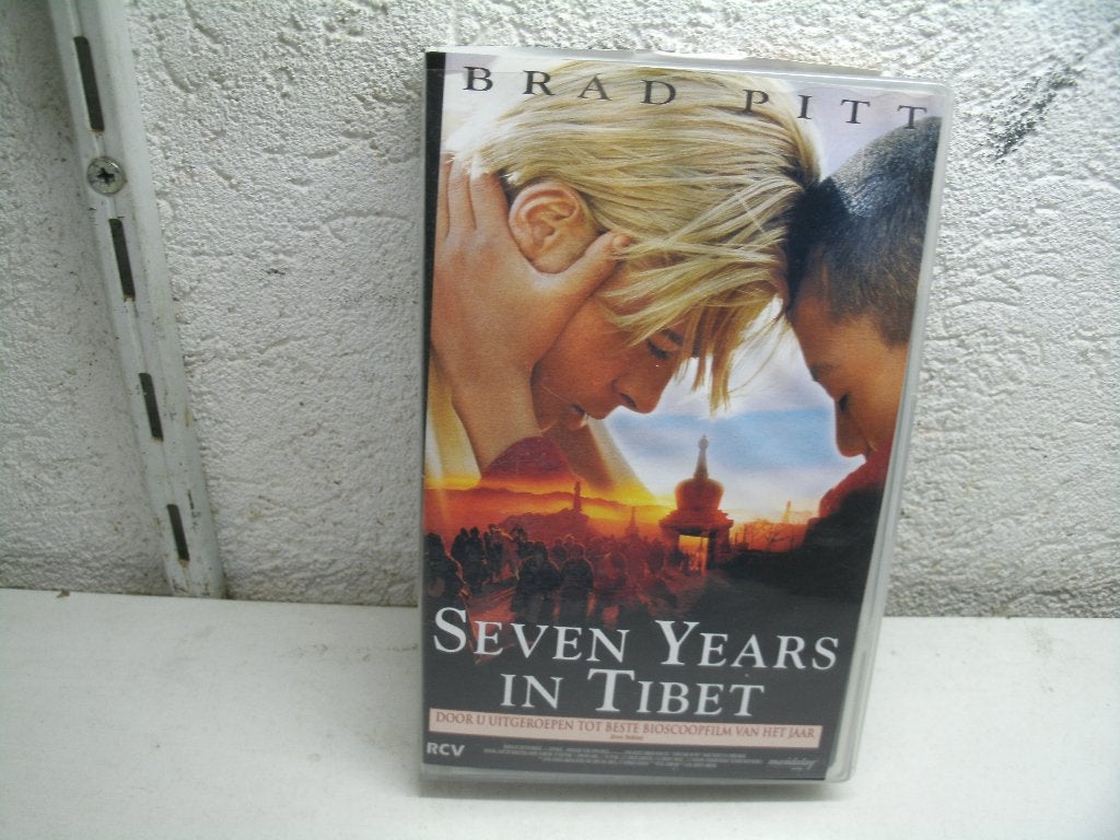 vhs 135b seven years in tibet, Cd's en Dvd's, Alle leeftijden, Ophalen of Verzenden, Gebruikt
