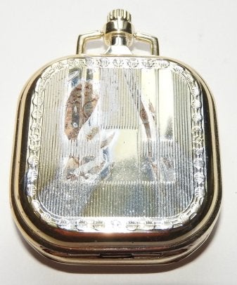 Zakhorloge modern: Tweed., Ophalen of Verzenden, Gebruikt