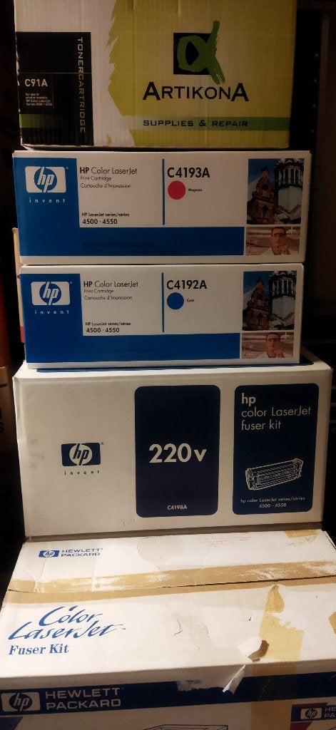 HP LJ 4500 4550 Toner ( c4192a C4193a ) FuserKit ( C4198A ), Hp, Hp, Nieuw, Ophalen of Verzenden