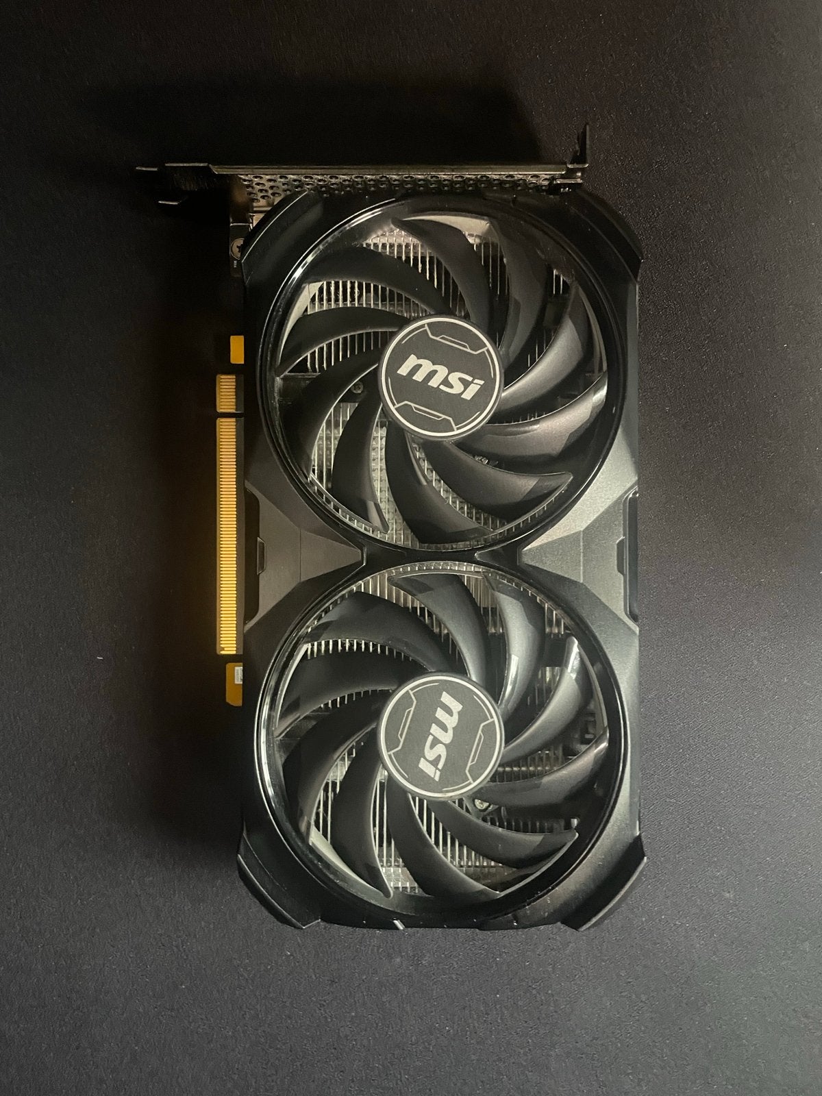 MSI GeForce RTX 4060 Ventus 2X Black 8G OC, Computers en Software, GDDR6, PCI-Express 4, Ophalen of Verzenden, Zo goed als nieuw