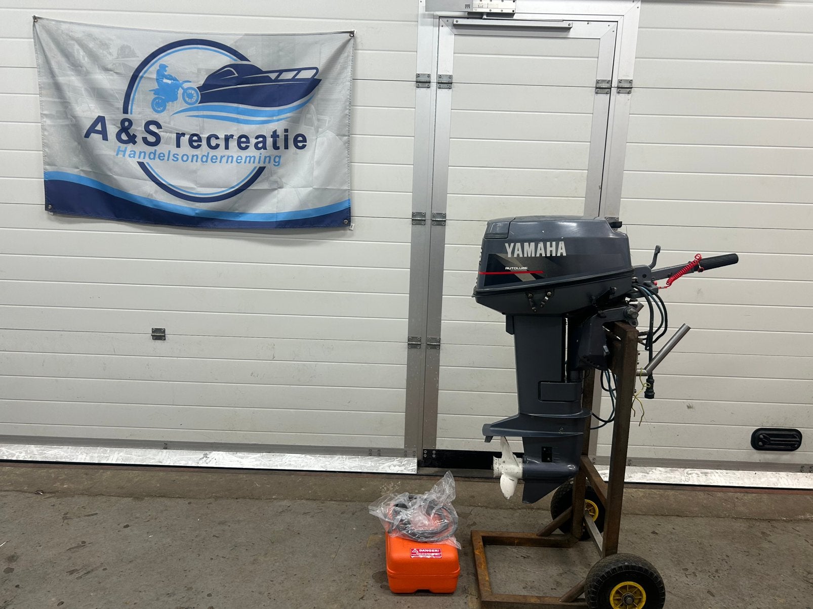 Yamaha 25 pk 2 takt Autolube / Kortstaart / Knuppel, Watersport en Boten, Ophalen, Zo goed als nieuw, Benzine, 30 pk of meer