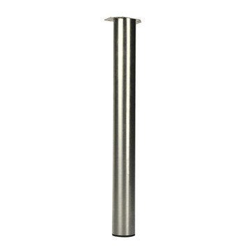 RVS Tafelpoten 4 stuks, Ophalen, Minder dan 50 cm, 50 tot 100 cm, Rond