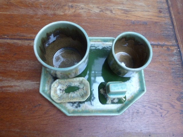 Art deco keramiek rookstel, Thulin, Antiek en Kunst, Ophalen of Verzenden