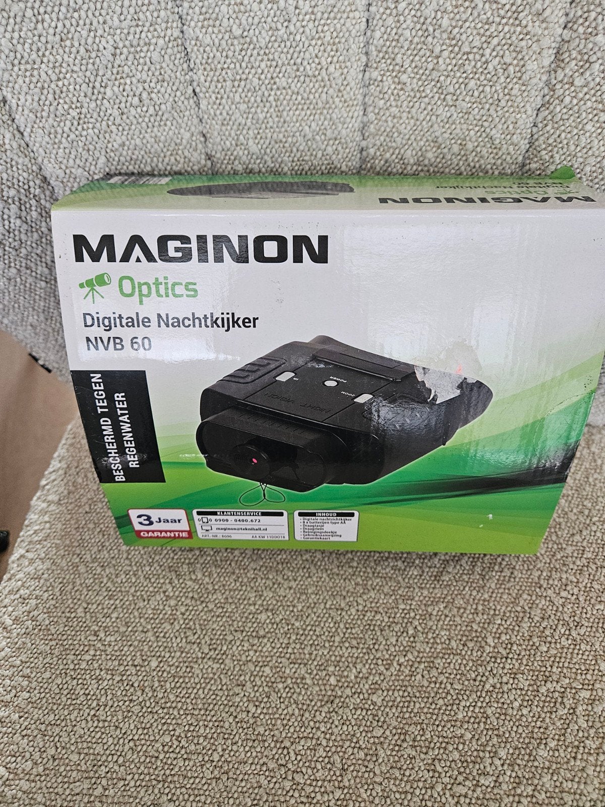 Maginon NVB 60 Digitale Nachtkijker - Zo goed als nieuw, Minder dan 8x, Overige typen, Ophalen of Verzenden, Zo goed als nieuw