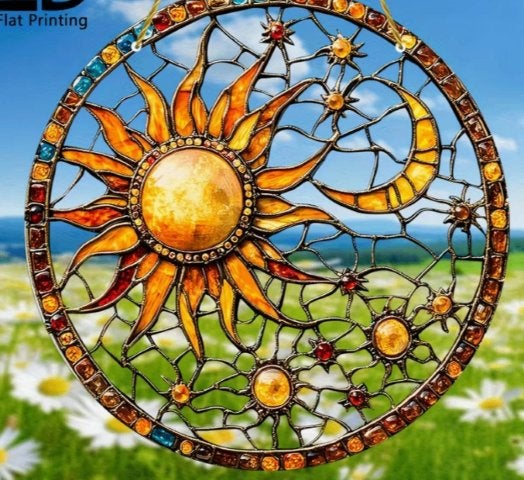 Raamhanger Zon Maan en Sterren, Ophalen of Verzenden, Nieuw