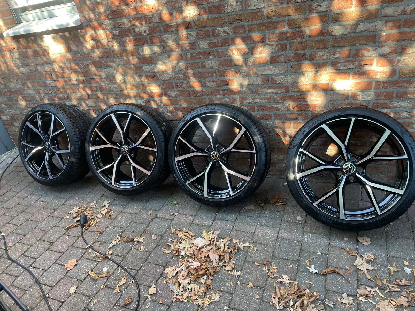Originele Volkswagen Estoril 20” velgen – 100% schadevrij, Ophalen, 245 mm, Banden en Velgen, 20 inch