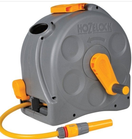 Hozelock tuinslanghaspel 25 mtr, Ophalen, Zo goed als nieuw, Tuinslang
