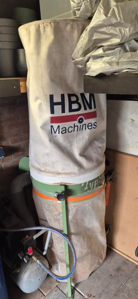 HBM Machines Typhoon werkplaats afzuiging, Ophalen