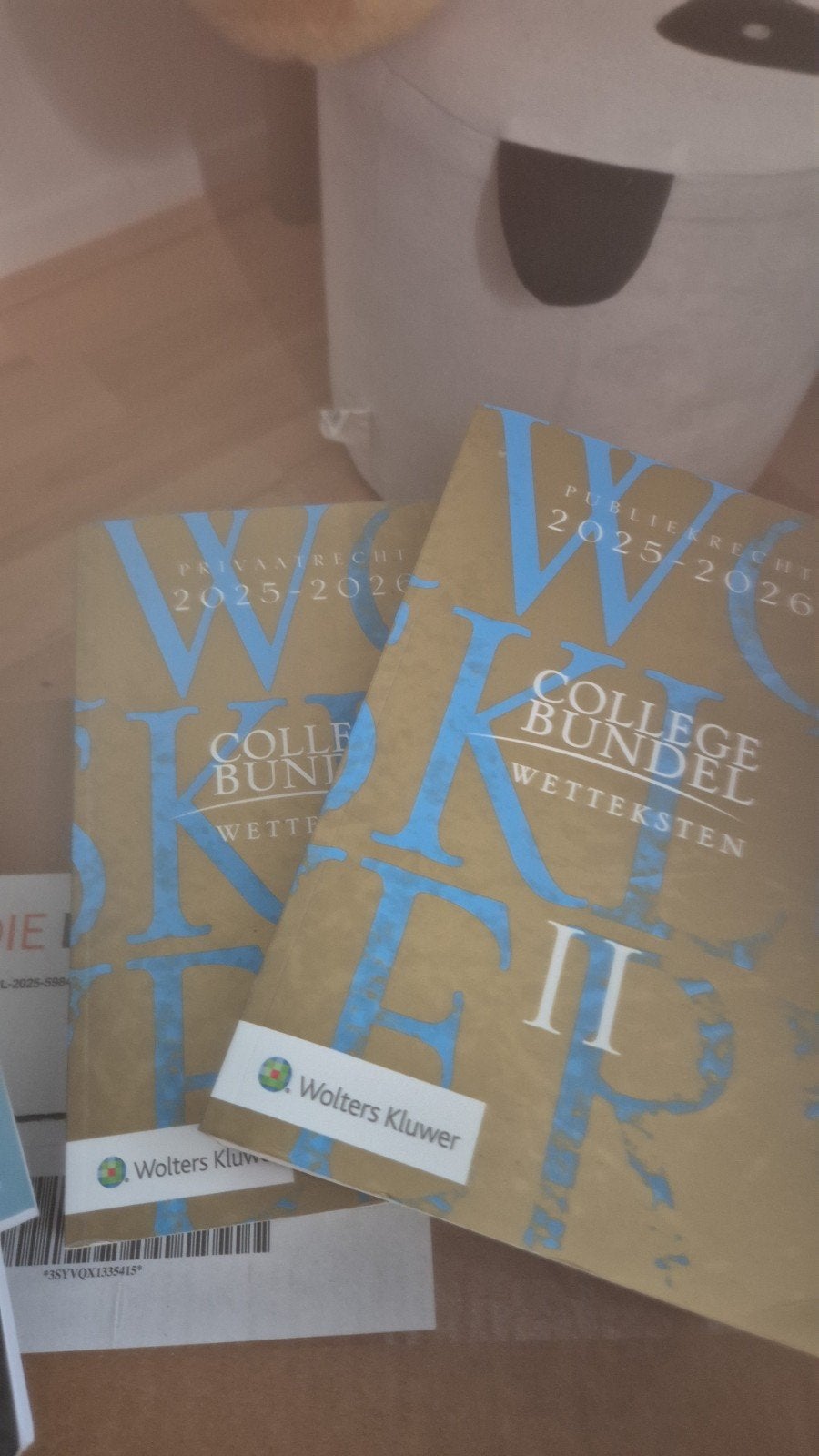 Recht studieboeken en Collegebundel 2025-2026, Diverse auteurs (o.a. Samim, Bolk, Timmer), Zo goed als nieuw, Gamma, HBO