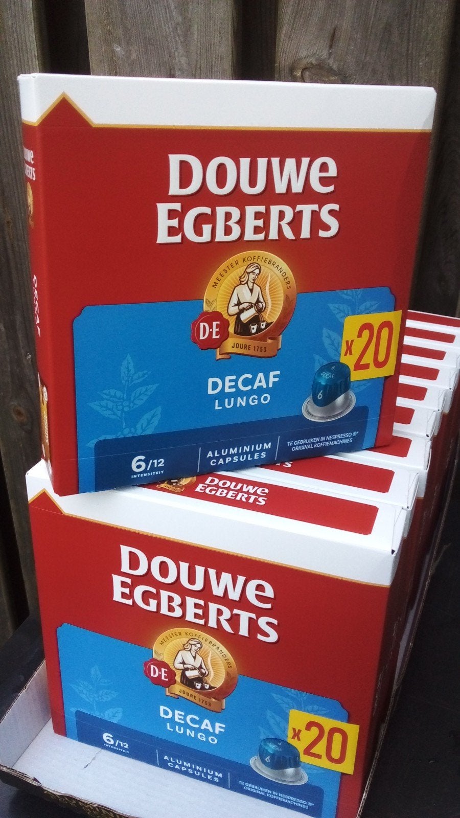 Douwe Egberts Lungo Decafé cups, Diversen, Levensmiddelen, Verzenden
