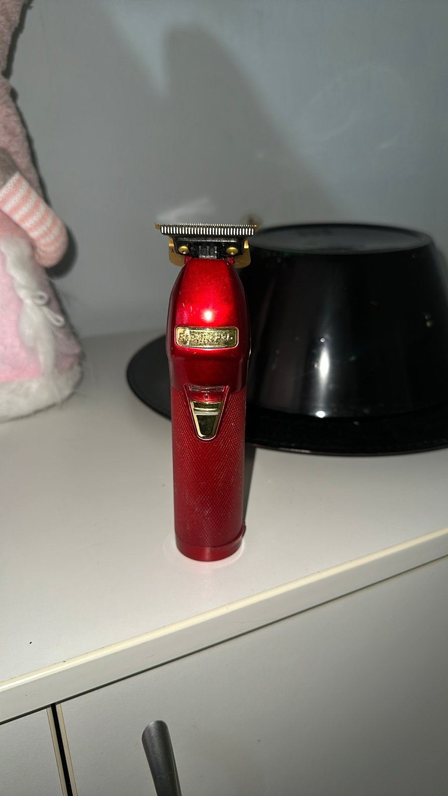 BaBylissPRO Tondeuse - Rood, Ophalen of Verzenden, Zo goed als nieuw, Tondeuse