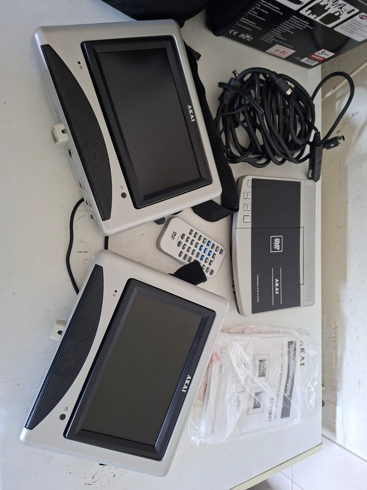 Akai portabele dvd speler, Audio, Tv en Foto, Dvd-spelers, Ophalen of Verzenden