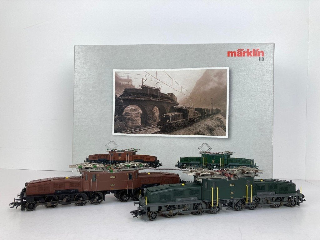 Märklin 37565 - Dubbele set "Krokodil" - SBB - MFX + Sound, Wisselstroom, Treinset, -, -