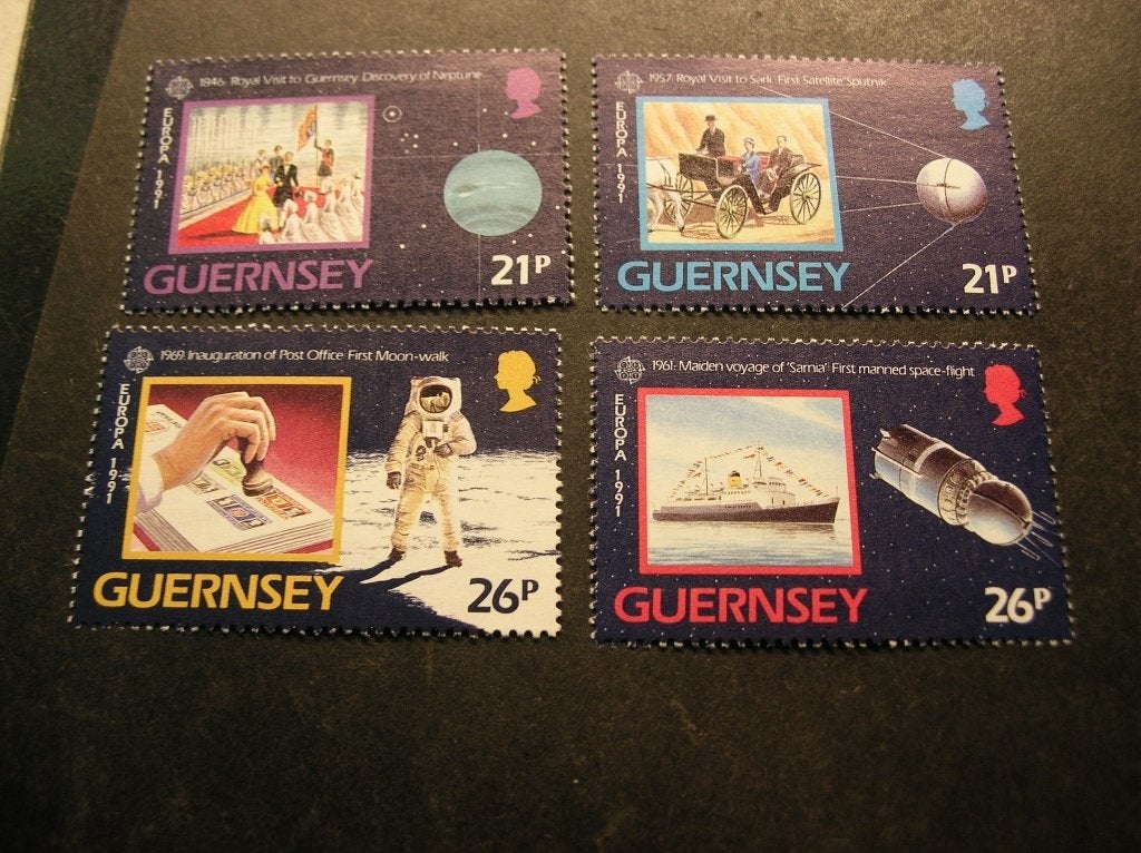 Cept/Verenigd Europa Guernsey 1991, Postzegels en Munten, Ophalen of Verzenden, Overige landen, Postfris