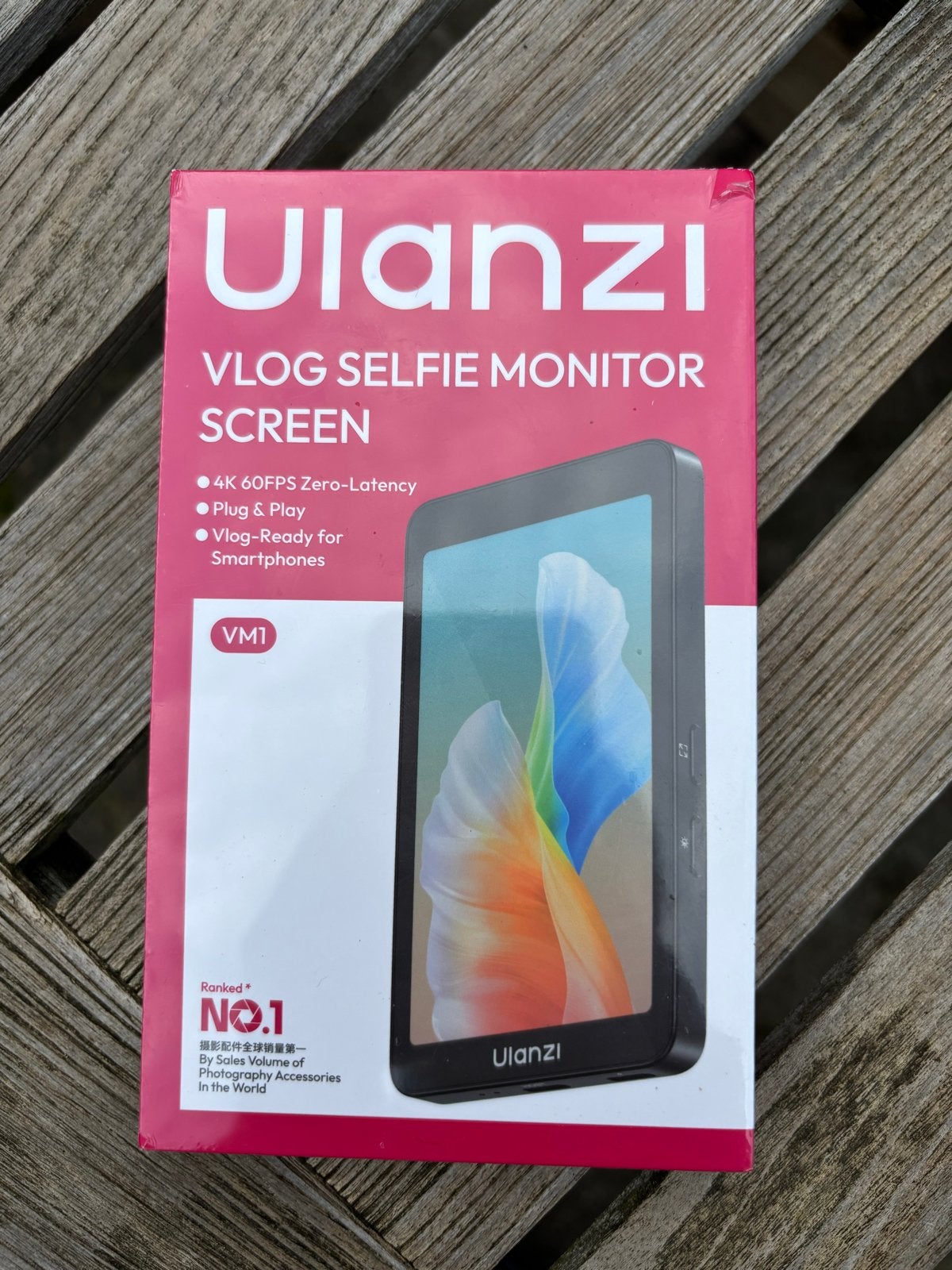 Ulanzi Vlog Selfie Monitor Scherm VM1 - Nieuw