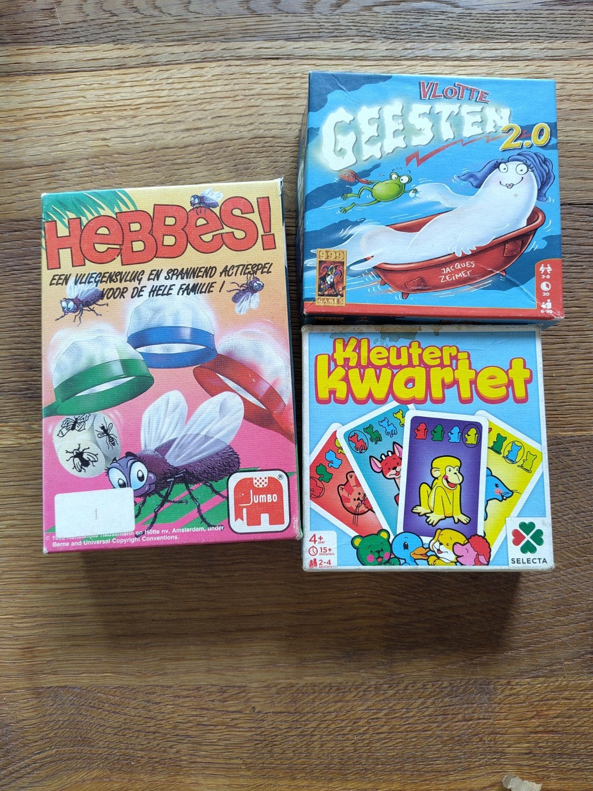 Gezelschapsspellen kinderen, Hobby en Vrije tijd, Gezelschapsspellen | Kaartspellen, Ophalen of Verzenden, Gebruikt
