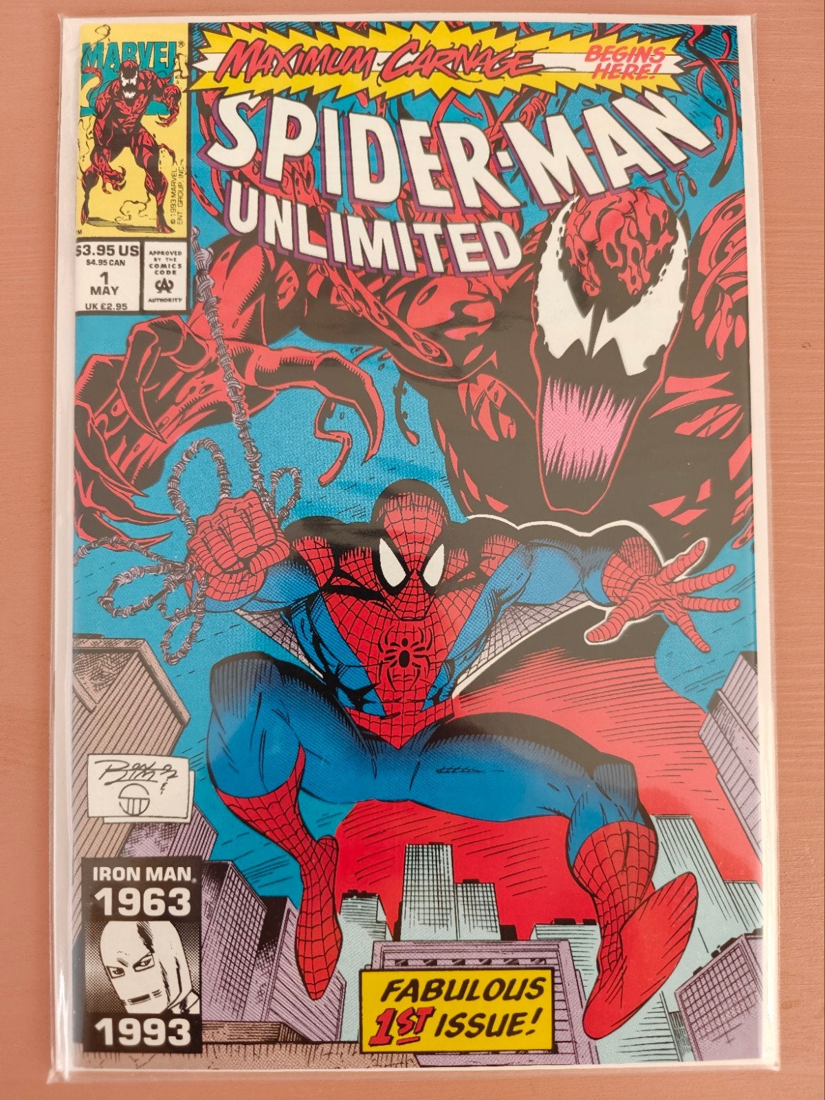 Spider-Man Unlimited #1 (1993), Boeken, Strips | Comics, Eén comic, Amerika, Marvel Comics, Ophalen of Verzenden