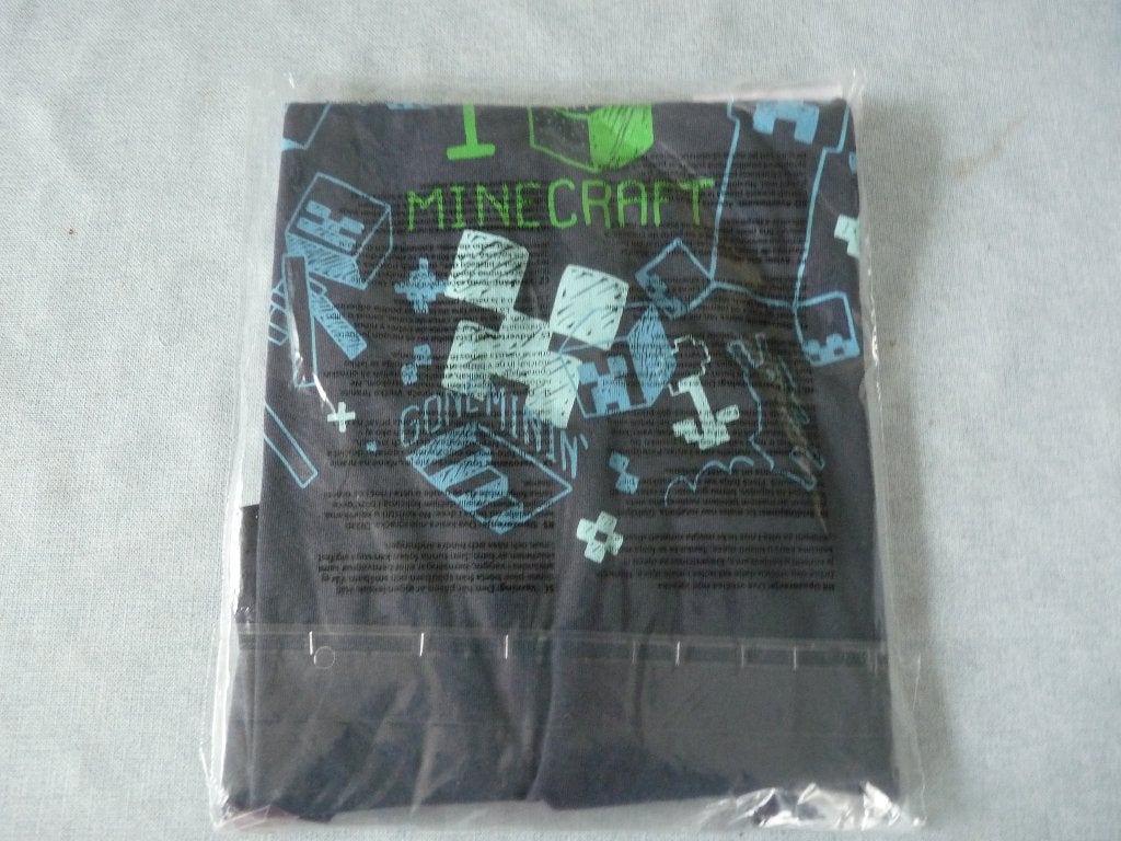 Minecraft blauw tshirt maat 134-140 nieuw, Kinderen en Baby's, Kinderkleding | Maat 134, Minecraft, Nieuw, Ophalen of Verzenden