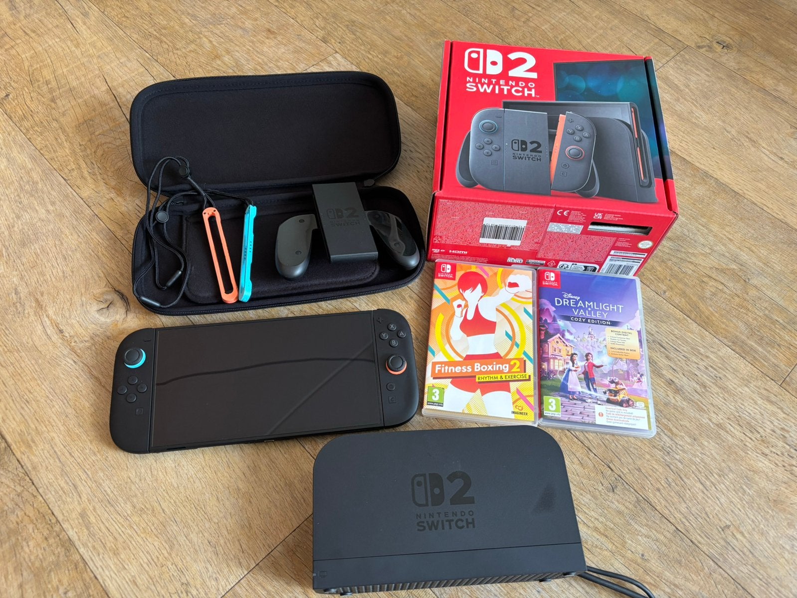 Nintendo switch 2, Ophalen, Zo goed als nieuw, Met 2 controllers, Switch Original
