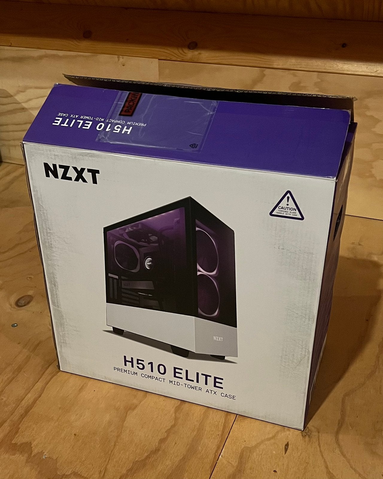 NZXT H510 Elite (Zwart), Computers en Software, Computerbehuizingen, Ophalen, Zo goed als nieuw