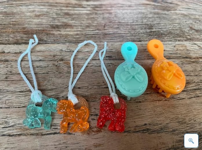 my little pony G3  charms,hangertjes en borsteltjes, Ophalen of Verzenden, Zo goed als nieuw