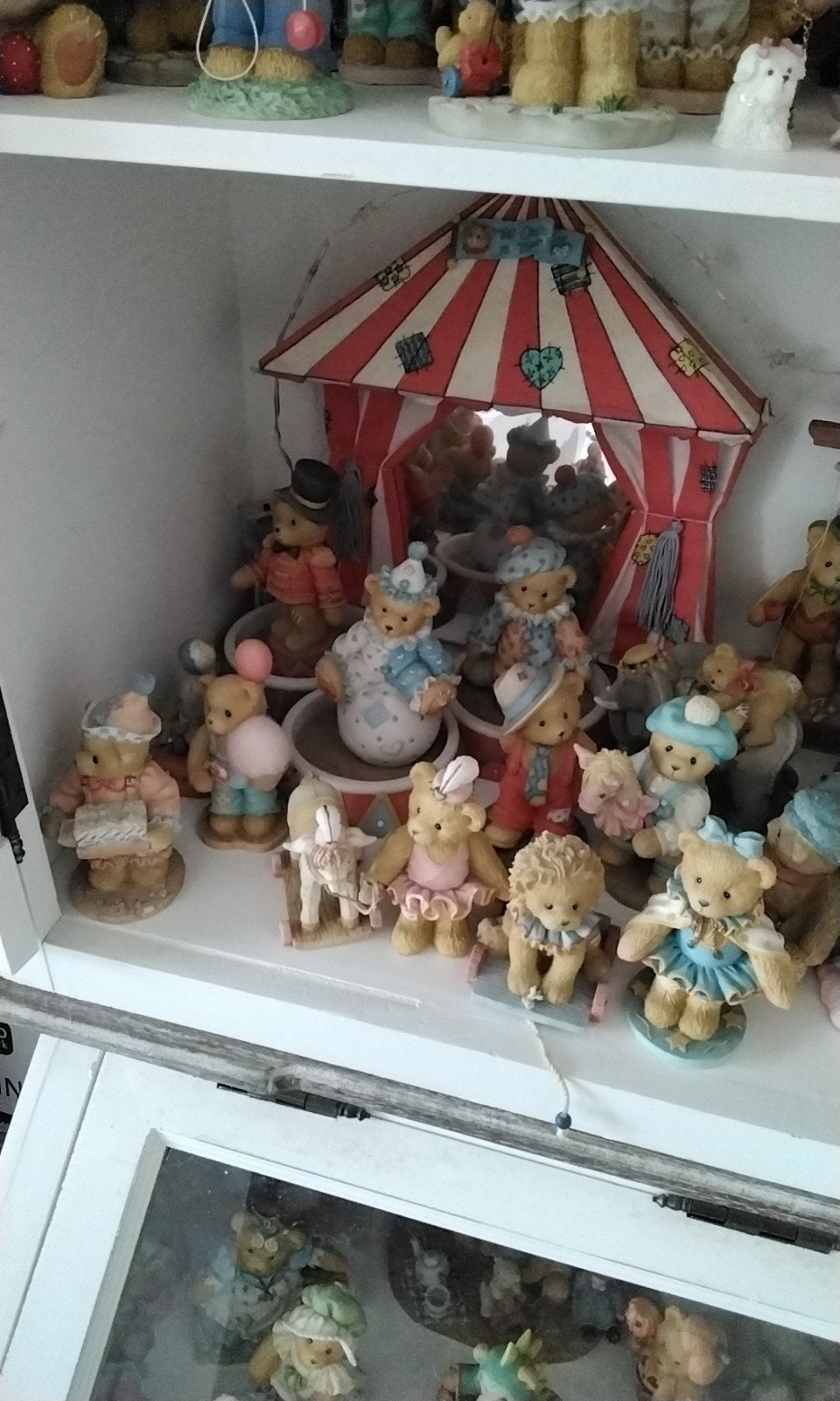 Grote collectie Cherished Teddies beeldjes ‍️ circus, Ophalen of Verzenden, Gebruikt, Beeldje, Cherished Teddies
