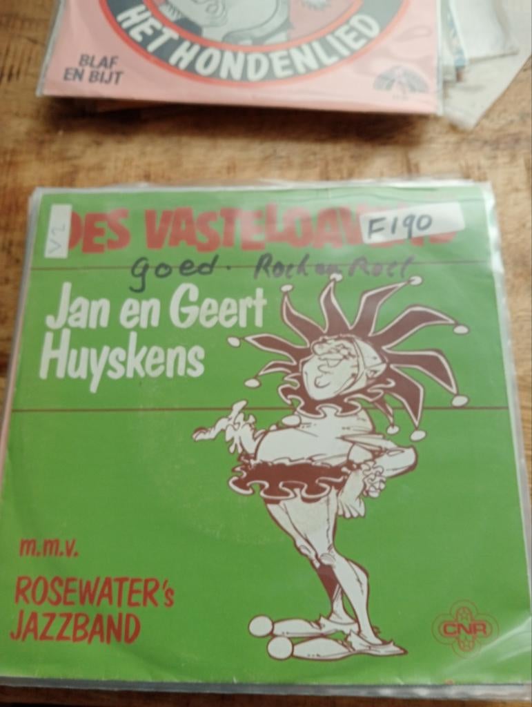 Jan & geert huyskens - vasteloavend, Ophalen of Verzenden, Zo goed als nieuw, Overige formaten, Levenslied of Smartlap