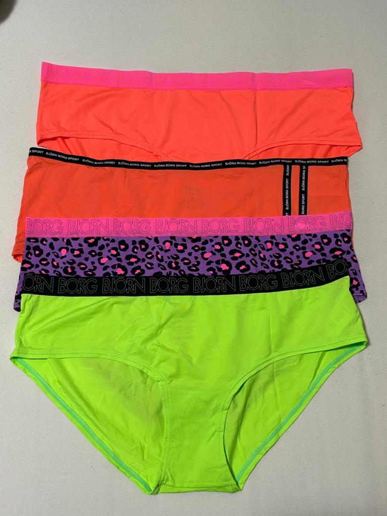 Björn Borg Sport Ondergoed Set - 4 Stuks Maat XL, Ophalen of Verzenden, Roze, Broekje of Short