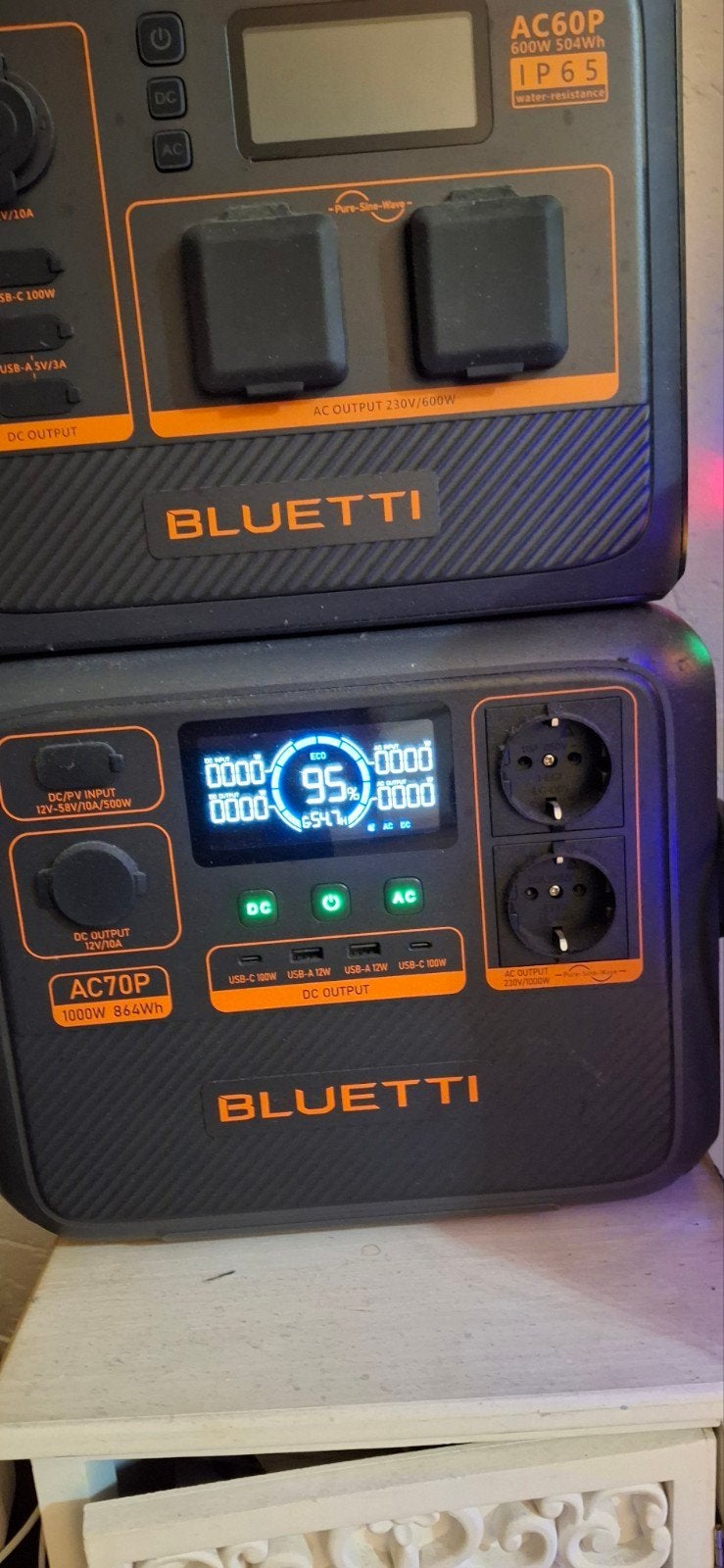 Bluetti AC70P+Voltero 160Watt zonnepaneel set te koop, Telecommunicatie, Powerbanks, Ophalen, Nieuw, Bluetti