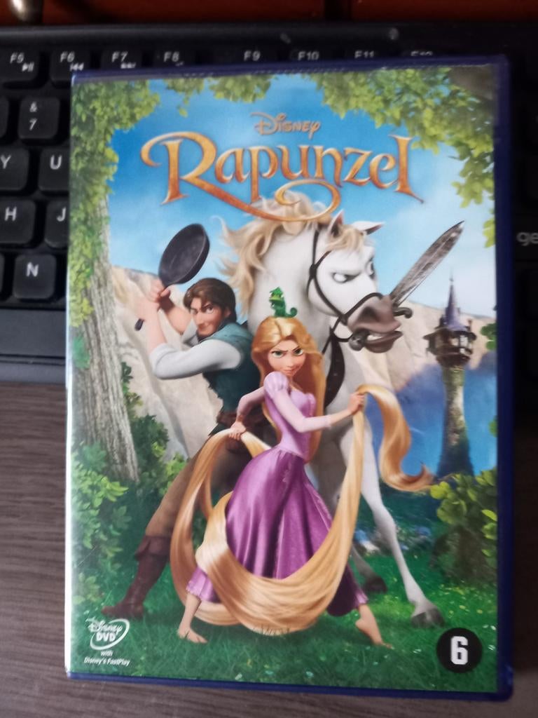Rapunzel DVD - Disney Klassieker, Avontuur, Alle leeftijden, Ophalen of Verzenden, Zo goed als nieuw