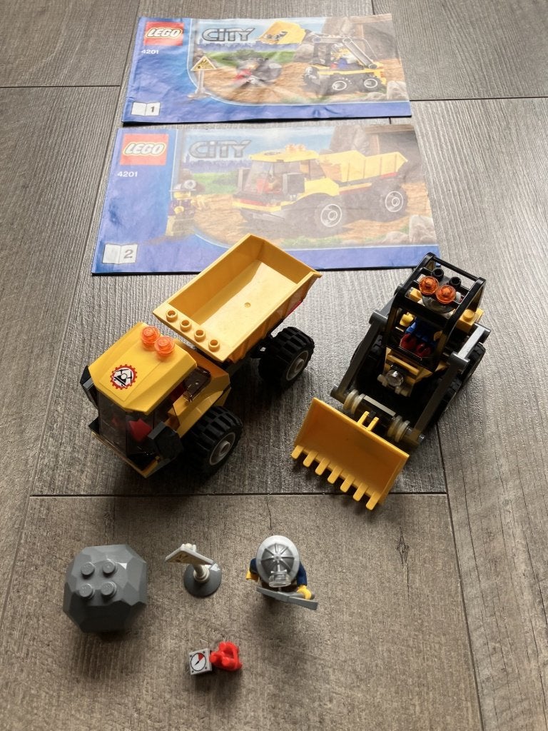 LEGO City Kiepwagen met Laadschop - 4201, City, Lego, Ophalen of Verzenden, Zo goed als nieuw