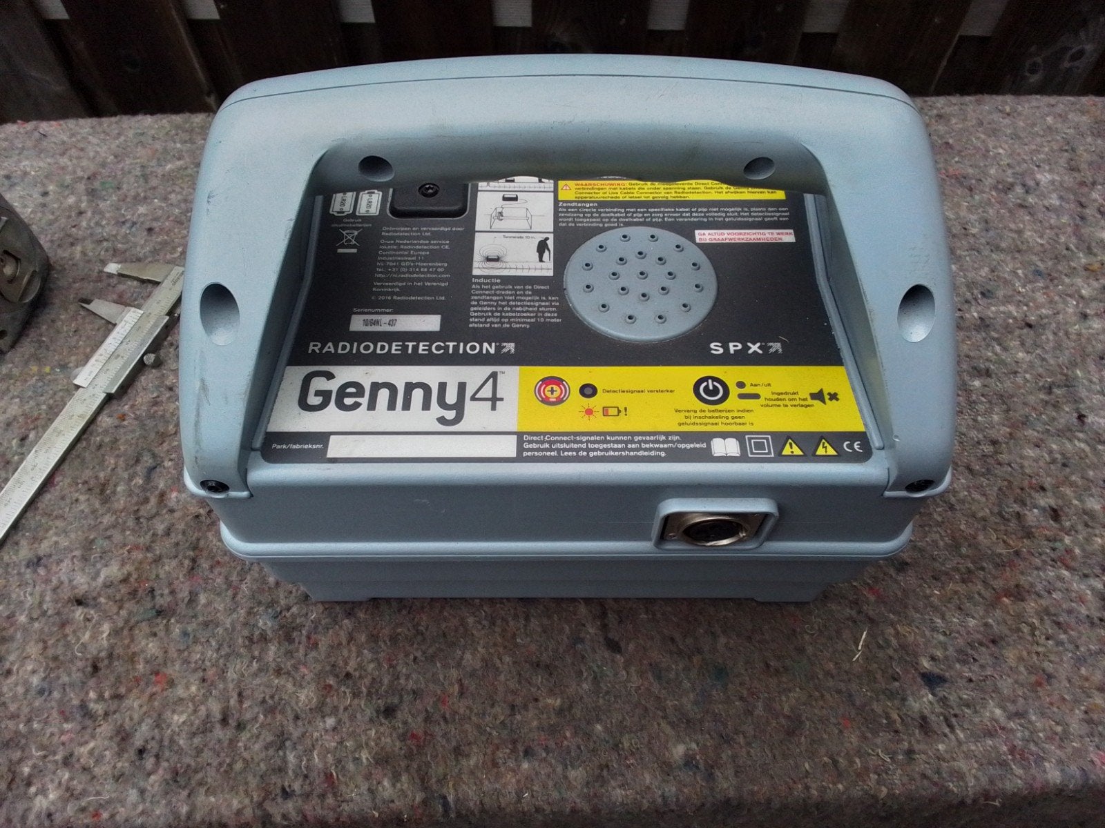 Radiodetection Genny4 SPX signaalgenerator - kabelzoeker, Ophalen of Verzenden
