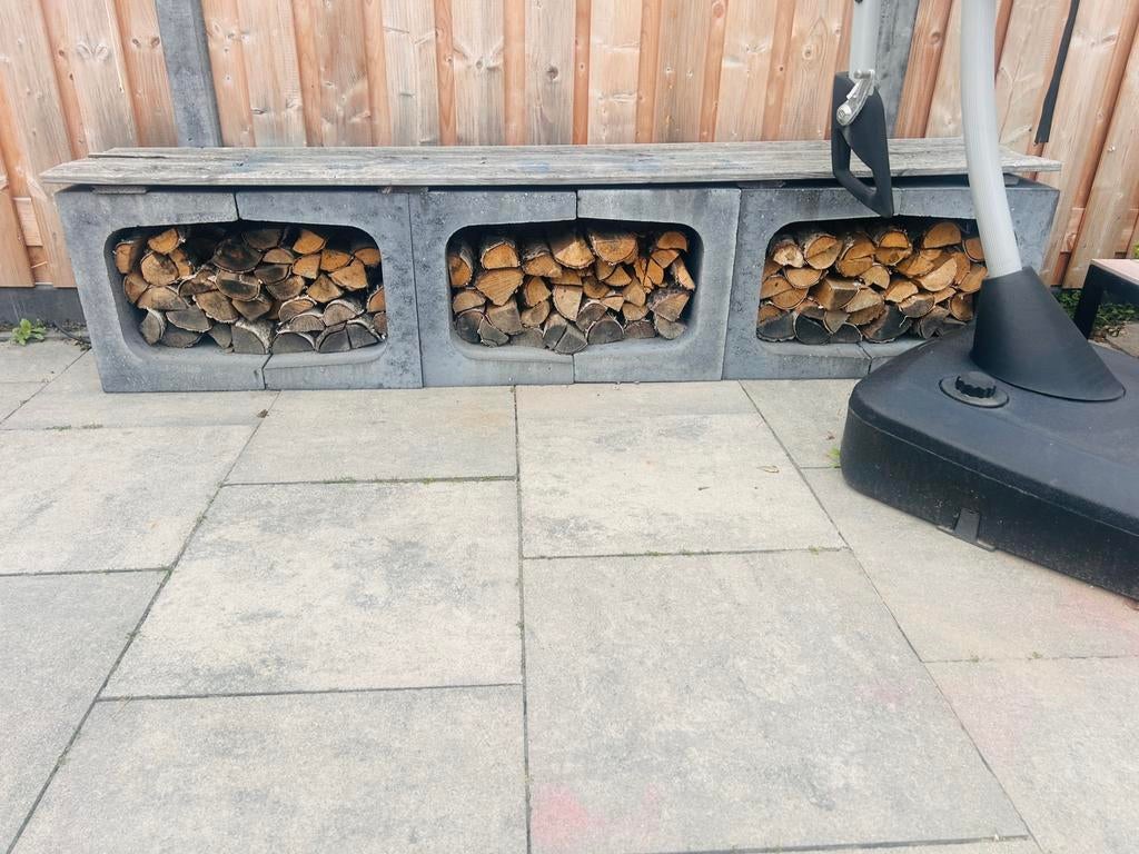 U element betonblok antraciet 6x, Tuin en Terras, Ophalen, Zo goed als nieuw, Beton, Overige typen